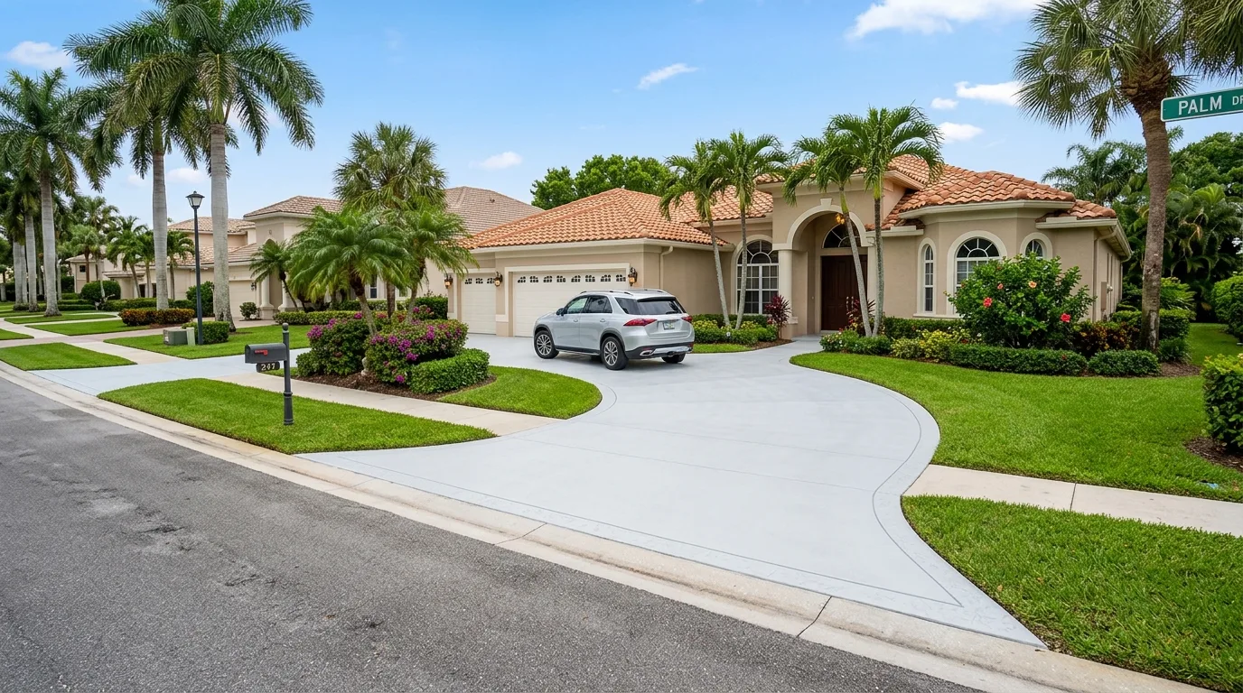 Concrete vs Asphalt Driveways in Florida's Climate