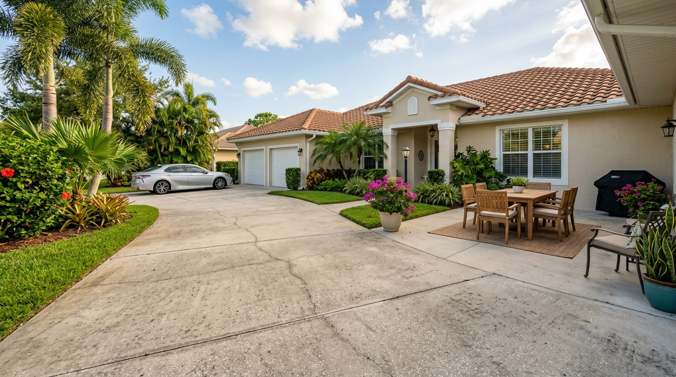 How Long Does a Concrete Driveway Last in Florida?