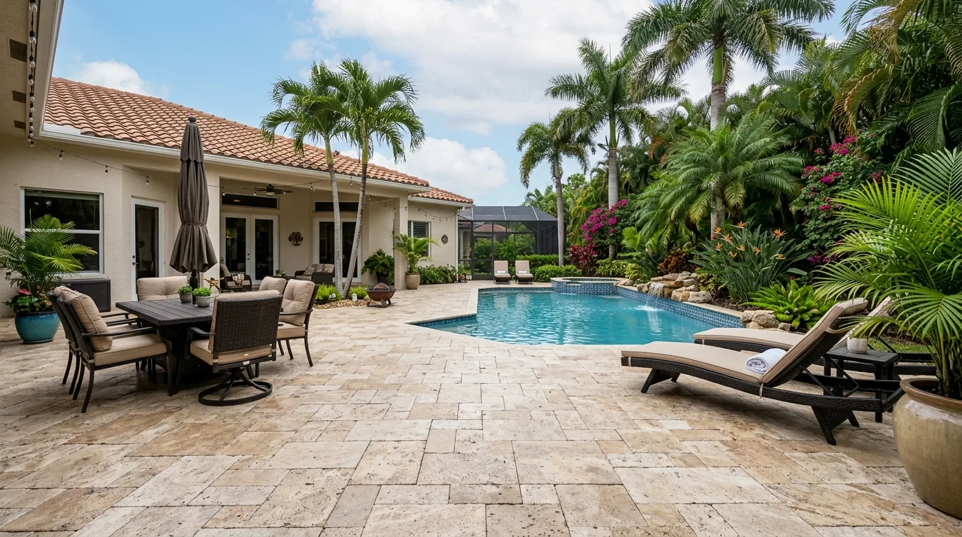 Stamped Concrete Patio Ideas for Oakland Park Homes